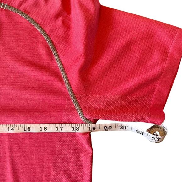 Lululemon Men’s Short Sleeve Athletic Shirt Pink Size Medium 660M - Picture 6 of 7